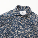 コーデュロイフラワープリントシャツ【Made in Japan】