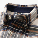 ソフトネルチェックシャツ【Made in Japan】