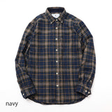 ソフトネルチェックシャツ【Made in Japan】