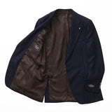 BELVEST Ⅰボタンピーク無地ジャケット【Made in Italy】