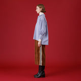 ロンストボリューム袖シャツ