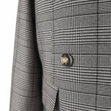 グレンチェックダブルジャケット