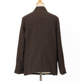 グレンチェックダブルジャケット