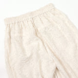 カットジャガードワイドパンツ