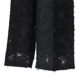 カットジャガードワイドパンツ