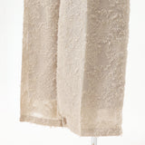 カットジャガードワイドパンツ