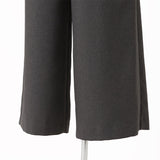 杢調タックセミワイドパンツ