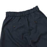 杢調タックセミワイドパンツ