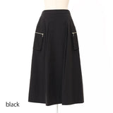 撥水タフタカーゴフレアスカート