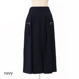撥水タフタカーゴフレアスカート