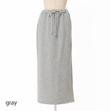 ピグメント裏毛タイトスカート