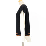 7G畦ライン入りVネックベスト