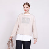 犬プリント2WAYロングTシャツ