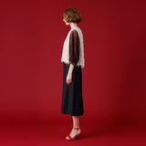 ライトベロアボリューム袖プルオーバー