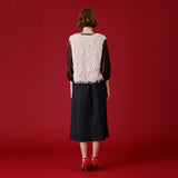 ライトベロアボリューム袖プルオーバー