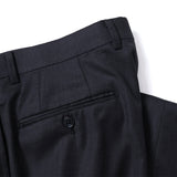 ロロピアーナ150’Sツイル無地スーツ【Made in Japan】