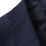 ロロピアーナストレッチチェックスーツ【Made in Japan】