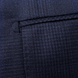 ロロピアーナストレッチチェックスーツ【Made in Japan】