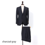 タリア・ディ・デルフィノ バーズアイ無地 スーツ【Made in Japan】