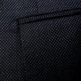 タリア・ディ・デルフィノ バーズアイ無地 スーツ【Made in Japan】