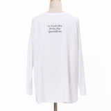 犬プリント2WAYロングTシャツ