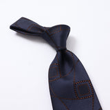 【Holliday&Brown】カラー幾何学ネクタイ【Made in Italy】