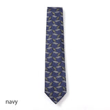 【Holliday&Brown】ジャガード幾何学ネクタイ【Made in Italy】