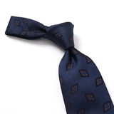 【Holliday&Brown】ダイヤ小紋ネクタイ【Made in Italy】