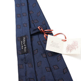 【Holliday&Brown】ダイヤ小紋ネクタイ【Made in Italy】