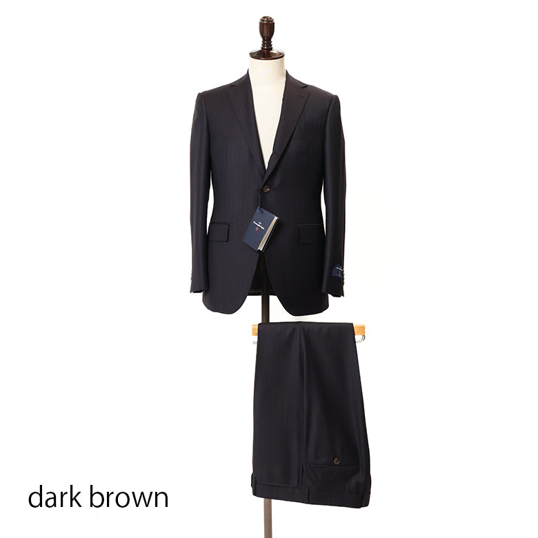 【極美品】ゼニアスーツ セットアップ ストライプ イタリア製 ZEGNA（ゼニア） エルメネジルド Ermenegildo Zegna COUTURE