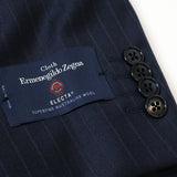 ゼニア”ELECTA”カラーストライプスーツ【Made in Japan】