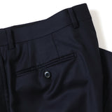 ロロピアーナ150’Sツイル無地スーツ【Made in Japan】