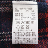 フロントパッチワークツイードシャツ【Made in Japan】