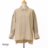 TCボリューム袖シャツ