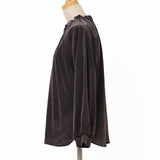 シアーベロアギャザーネック