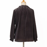 シアーベロアギャザーネック