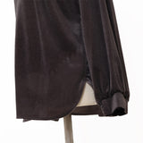 シアーベロアギャザーネック