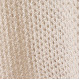 ラメ混メッシュニットプルオーバー