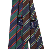 カラートリプルストライプネクタイ【Made in Italy】