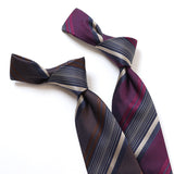 トリプルストライプネクタイ【Made in Italy】