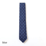 カラーフラワー小紋ネクタイ【Made in Italy】