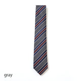 カラーWストライプネクタイ【Made in Italy】