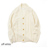 7Gケーブルショールカーディガン