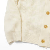 7Gケーブルショールカーディガン