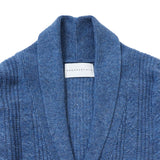 7Gケーブルショールカーディガン