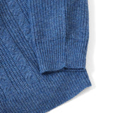 7Gケーブルショールカーディガン