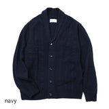 7Gケーブルショールカーディガン