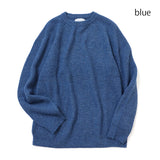 7G片畦ラグランクルーニット