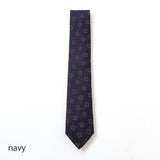 スクエア小紋ネクタイ【Made in Italy】