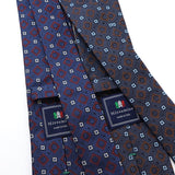 カラースクエア小紋ネクタイ【Made in Italy】